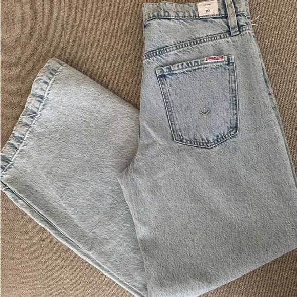 Hudson Jeans Jolene Wide Leg High-Rise Jeans - Picture 4 of 7